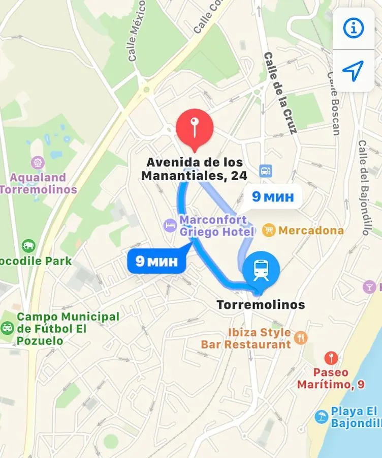 Apartmán Estudio Katerina Torremolinos Španělsko